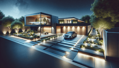 Créer une allée de garage : guide complet et astuces 2026 - AI generated illustration