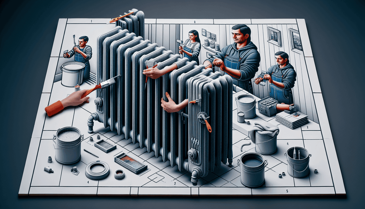 Peindre un radiateur en fonte : guide complet et astuces 2026