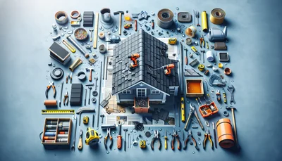 Réparer une toiture qui fuit : guide complet et solutions efficaces 2026 - AI generated illustration