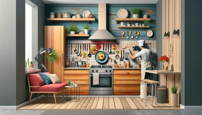 Poser une crédence de cuisine : guide complet et astuces 2026 - AI generated illustration