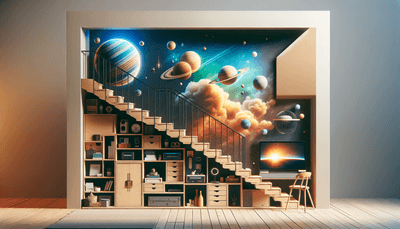 Comment fabriquer un rangement sous escalier en 2026 : guide complet - AI generated illustration