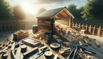 Comment construire un composteur bois : guide complet 2026 - AI generated illustration
